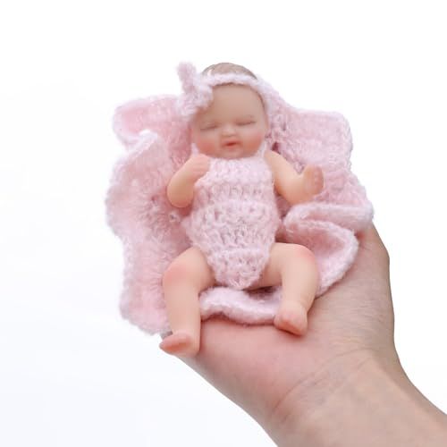 5インチ 12CM リボーンドール シリコン製 フルボディ リアルな赤ちゃん