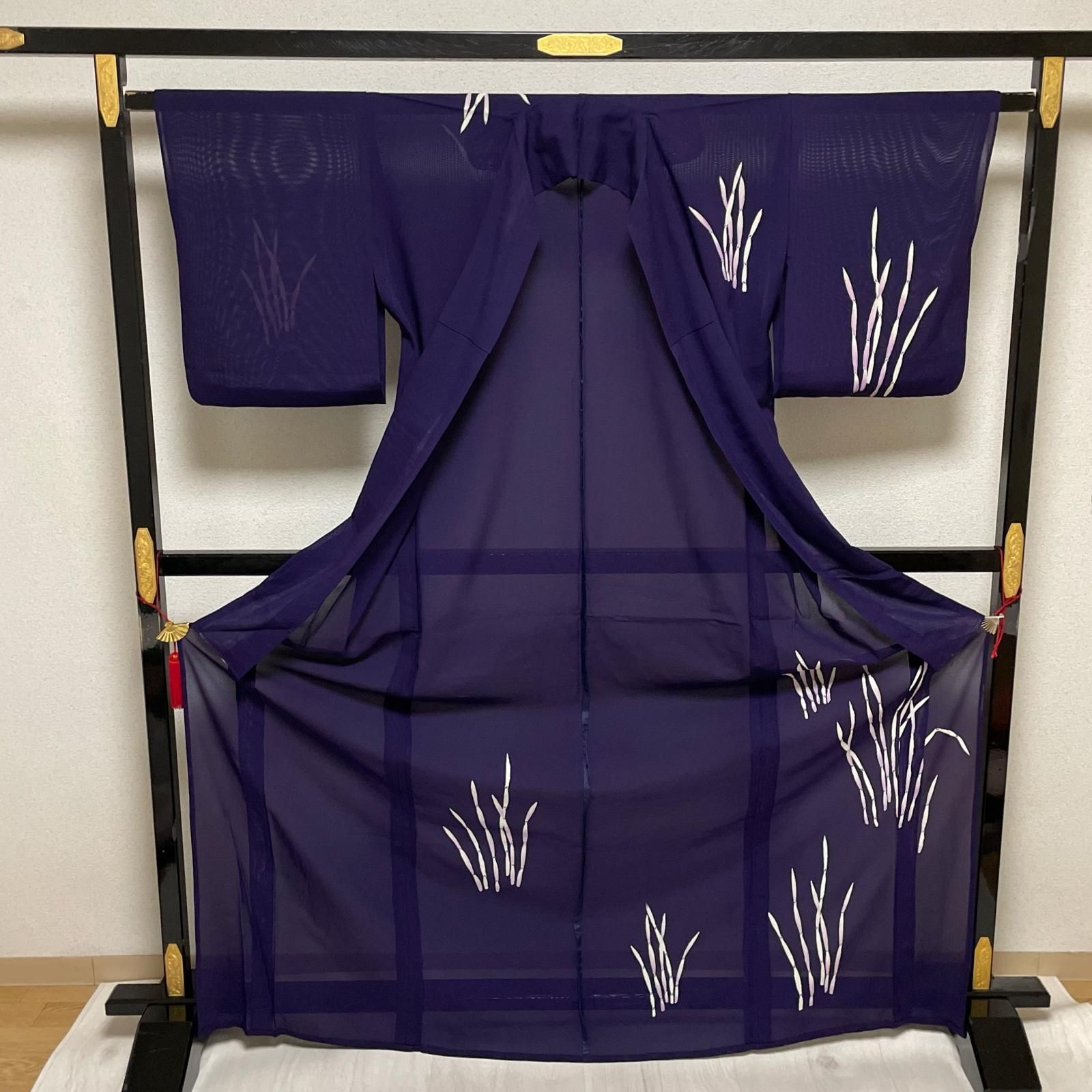 夏着物 付下げ 絽織 トールサイズ 上品な染め 着物 正絹 X-2944 - メルカリ