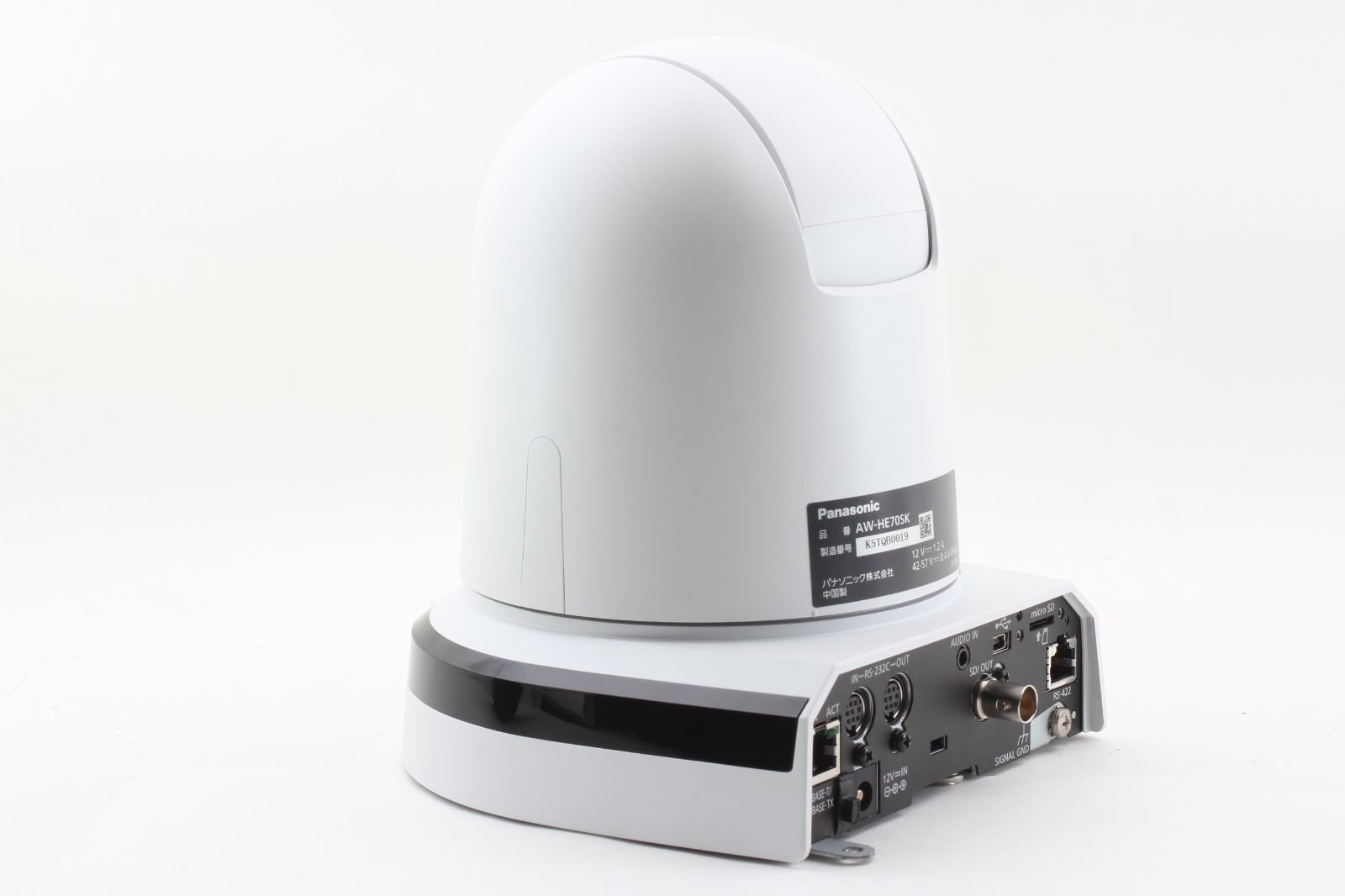 パナソニック HDインテグレーテッドカメラAW-HE70SWリモコン付 AC欠品 パナソニック HDインテグレーテッドカメラAW-HE70SWリモコン付 AC欠品
