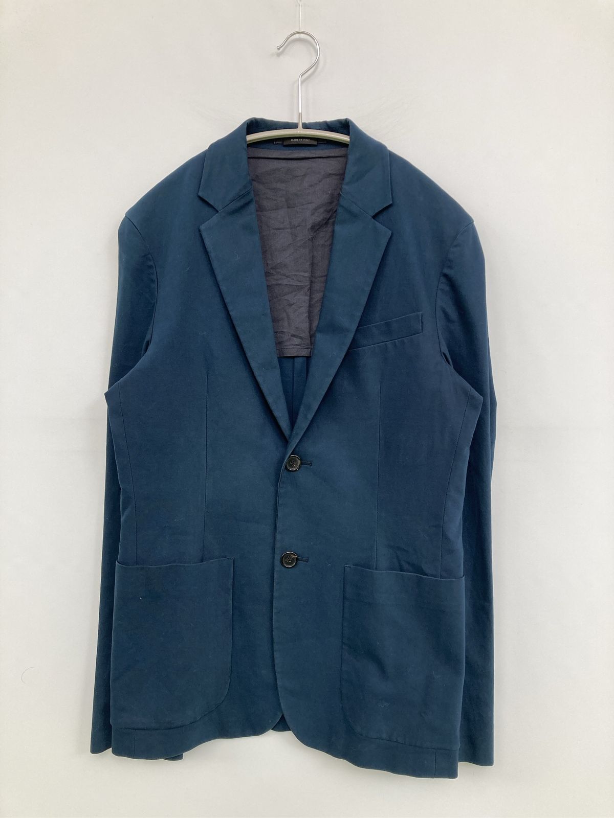 JIL SANDER セットアップ Jil Sander ジルサンダー セットアップ 44 ネイビー 無地 シングル