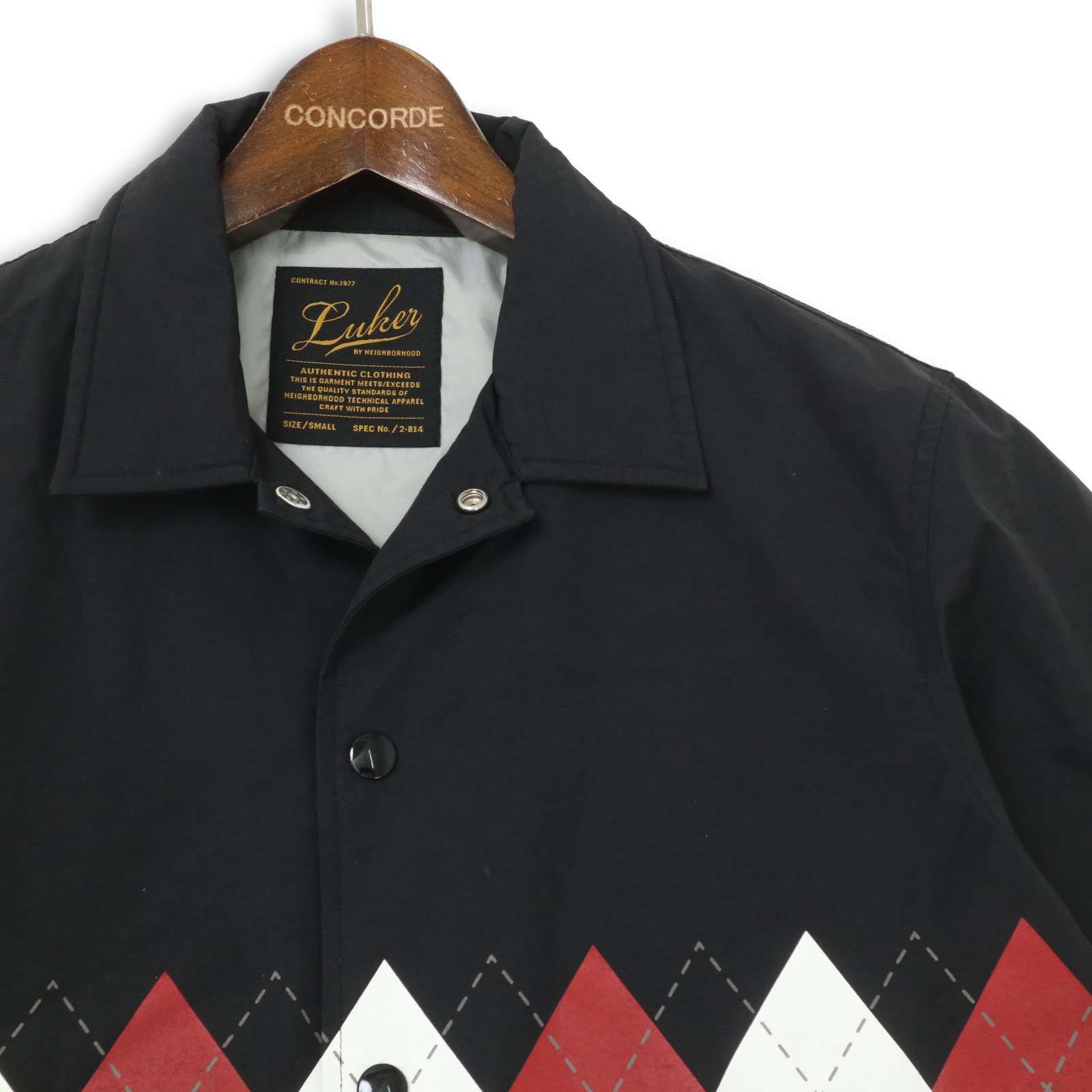 LUKER BY NEIGHBORHOOD ルーカー バイ ネイバーフッド ARGYLE COACH 
