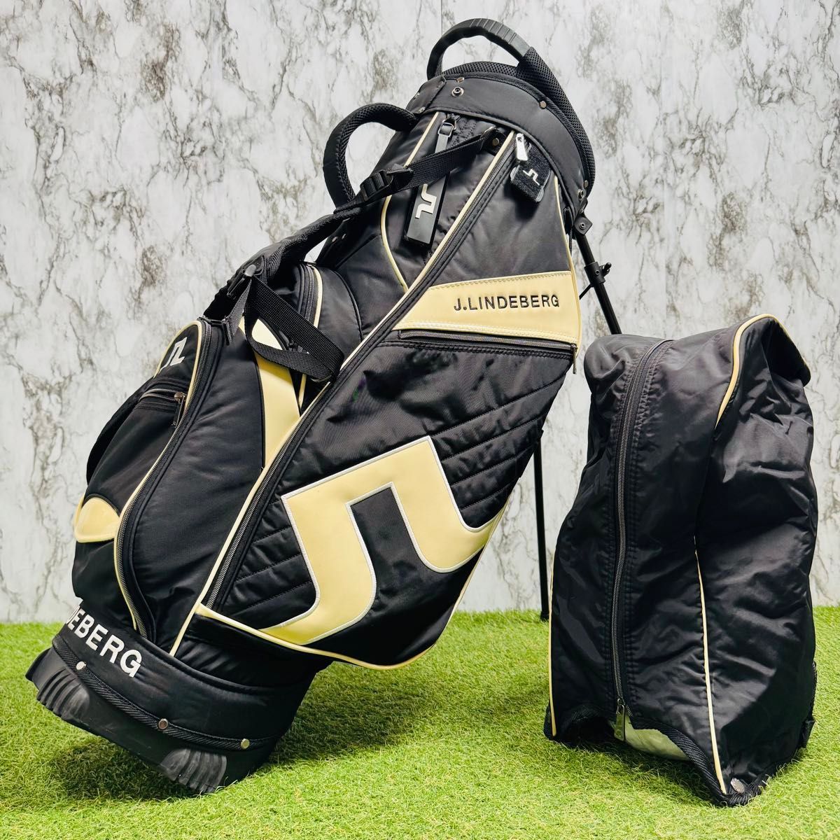 【中古】ジェイリンドバーグ スタンド式 キャディバッグ 中古】ジェイリンドバーグ スタンド式 キャディバッグ - メルカリ