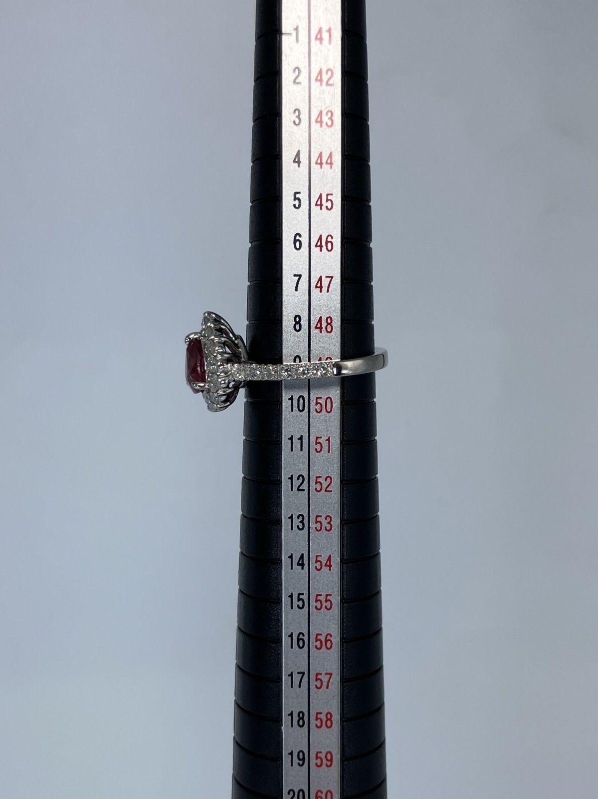 ルビー 1.03ct 非加熱 No heat GIA鑑別書 D0.70ct PT900 5.2g 指輪 