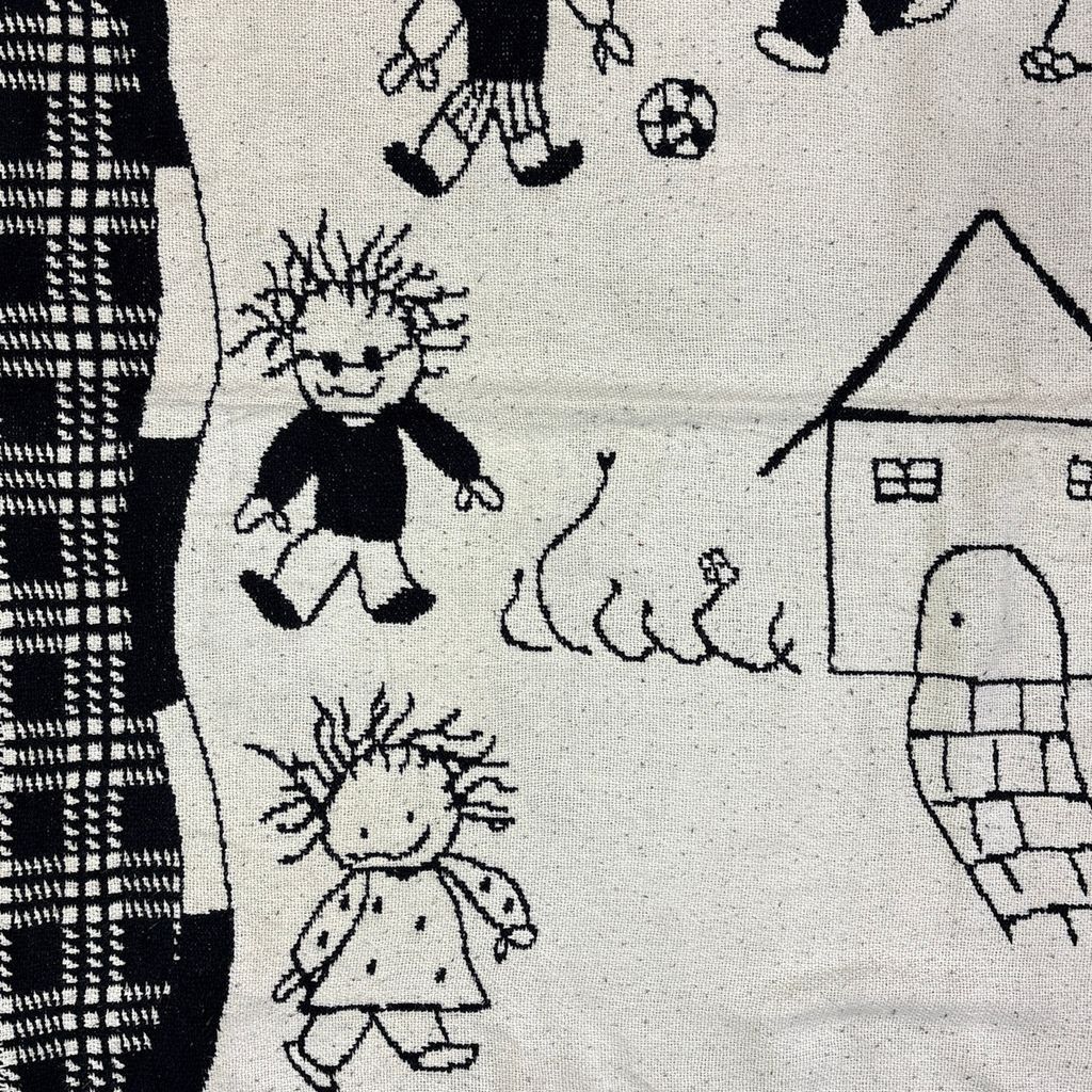 vintageラグ ブランケット マルチカバー タペストリー 家族 ファミリー