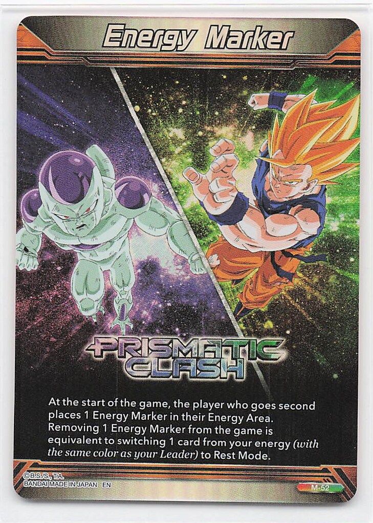 バンダイ THREE GLORIOUS FIGHTERS M-52 Energy Marker(箔押し)