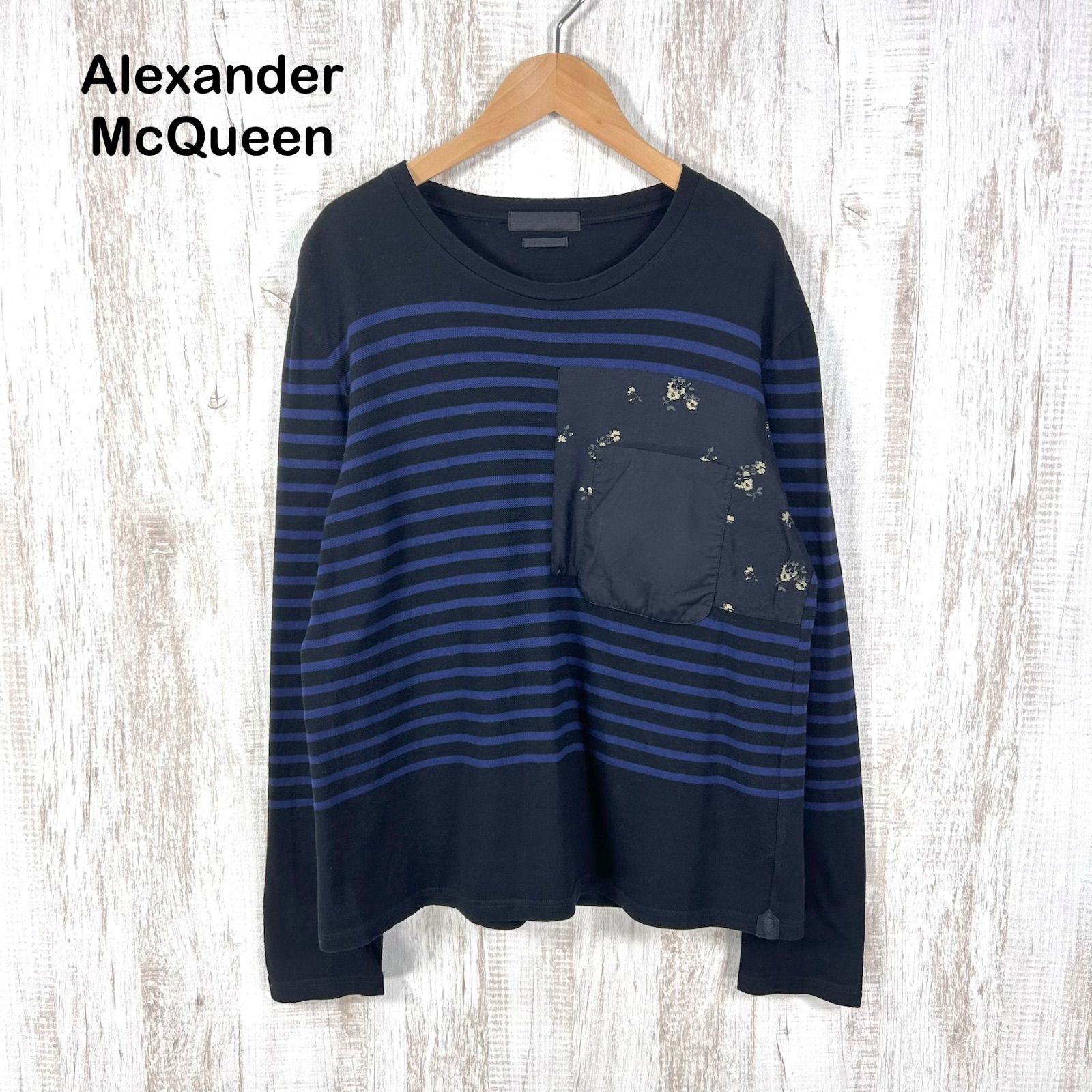 Alexander McQueen アレキサンダーマックイーン ラワープリント 切替 