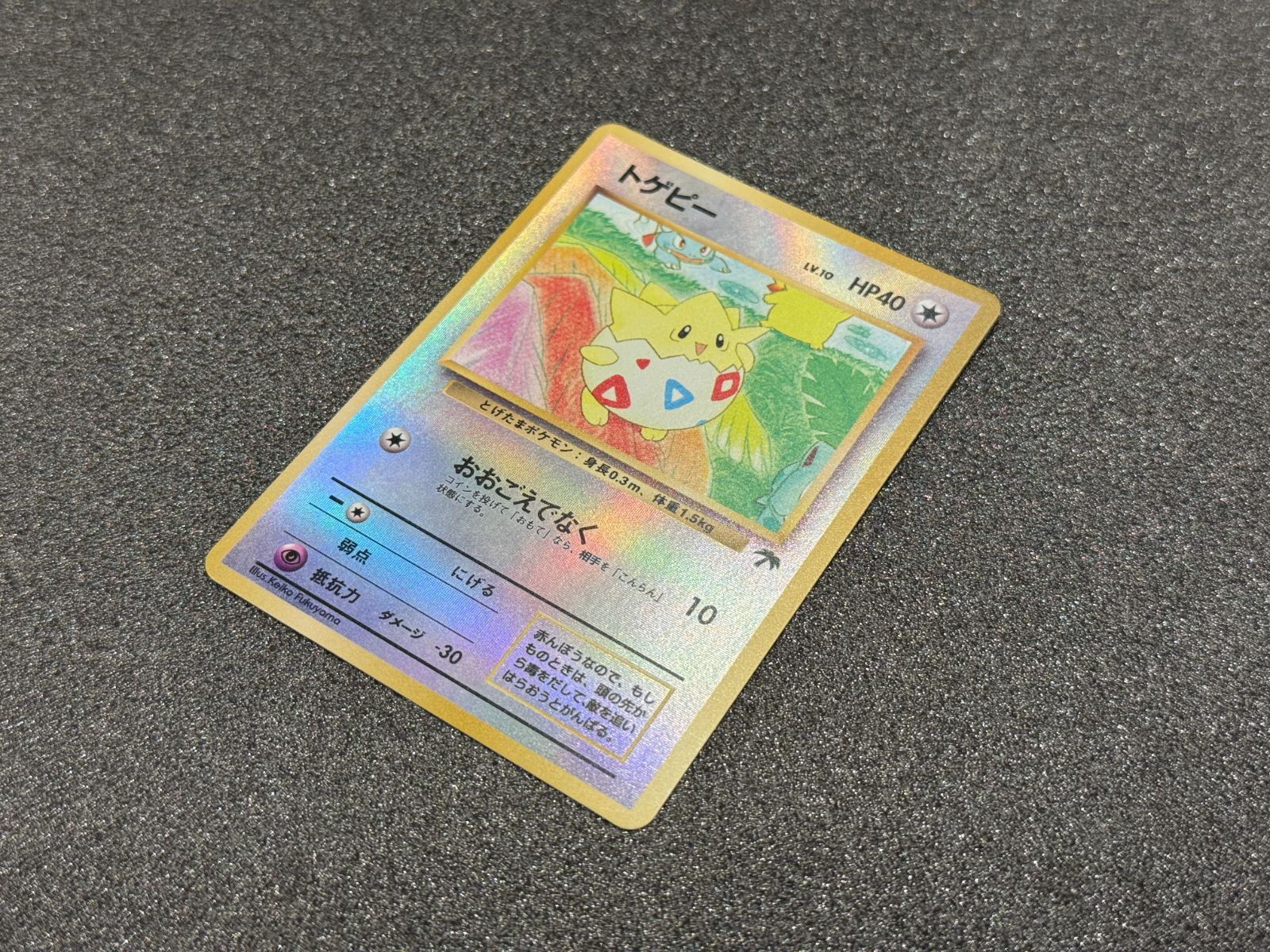 旧裏】トゲピー サザンアイランド LV.10 ポケモンカード【送料無料