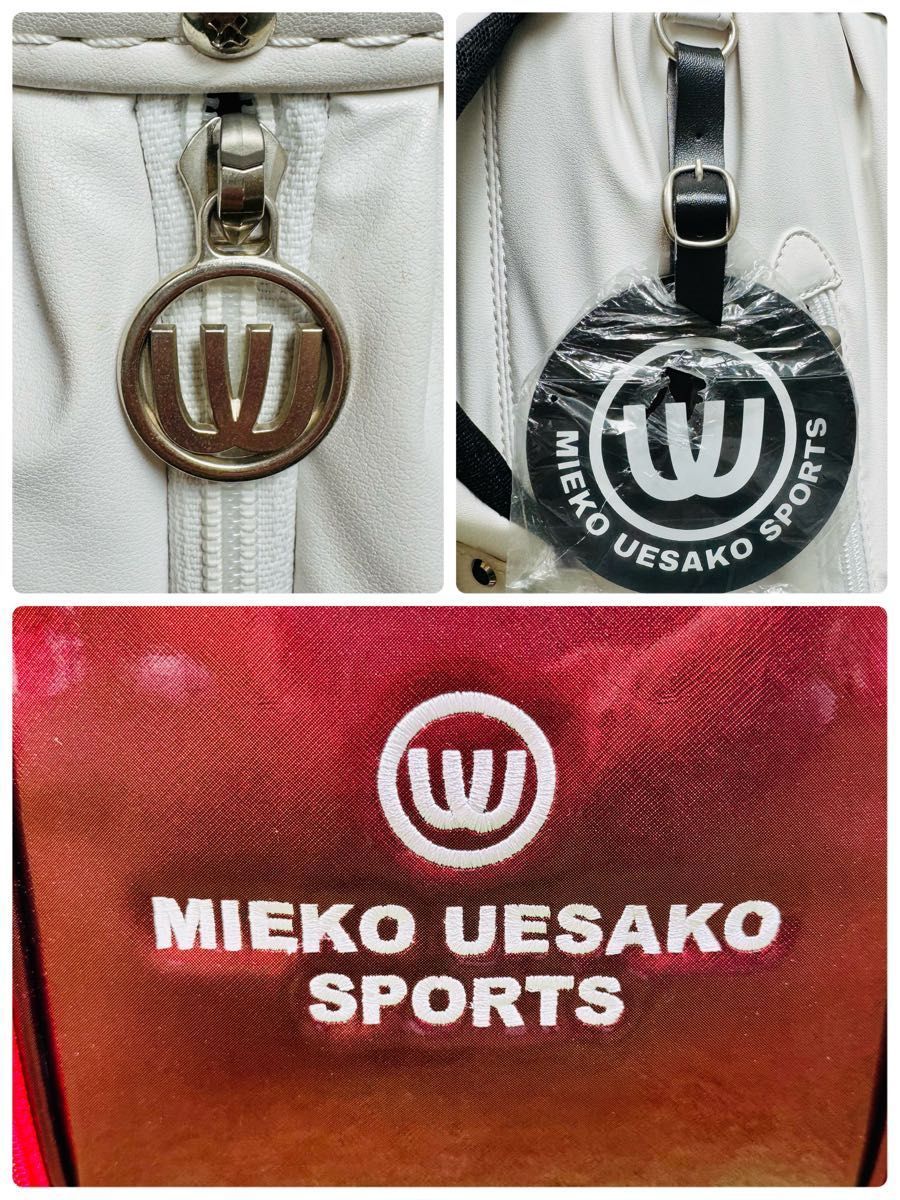 美品】MUスポーツ ミエコウエサコ カート式 キャディバッグ ファイア