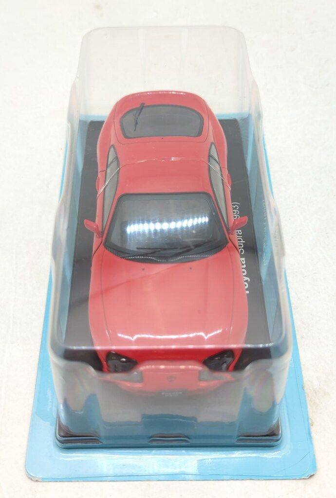 アシェット 1/24国産名車コレクション トヨタ スープラ [1993] レッド