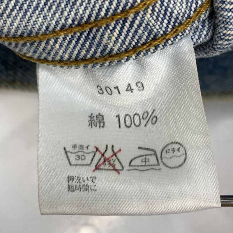 中古】Harley Davidson デニムジャケット サイズM ライトブルー