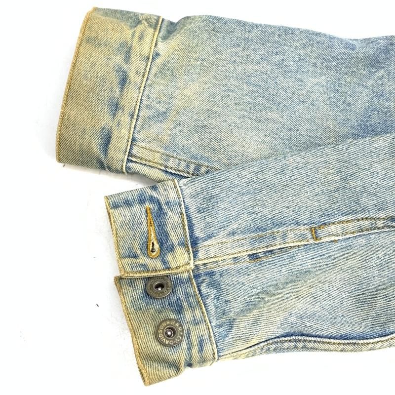 中古】Harley Davidson デニムジャケット サイズM ライトブルー