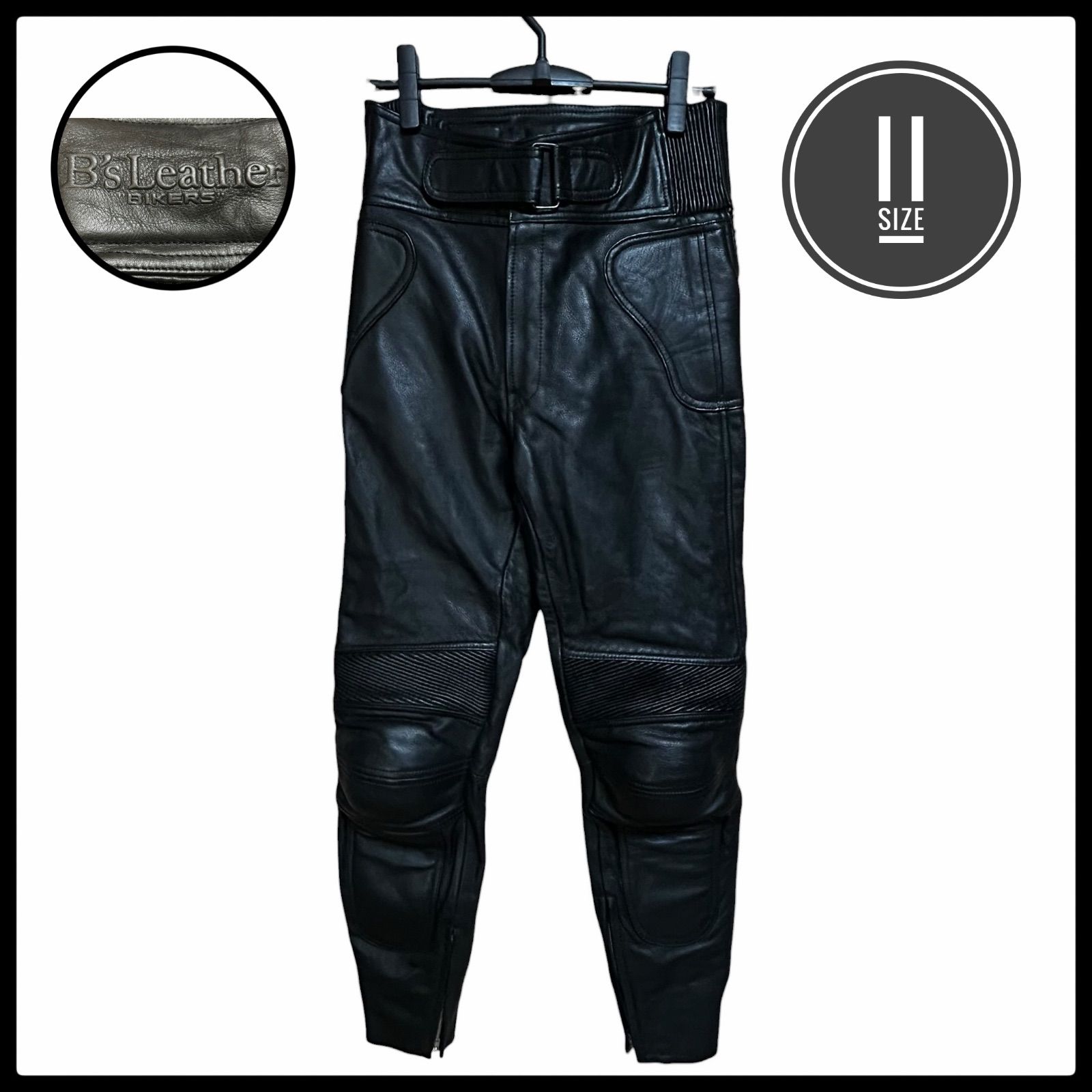 「B's Leather（ビーズレザー） BIKERS」本革　ライディングパンツ B's LEATHER レザー ライディング パンツ ビーズレザー バイカーズ 2