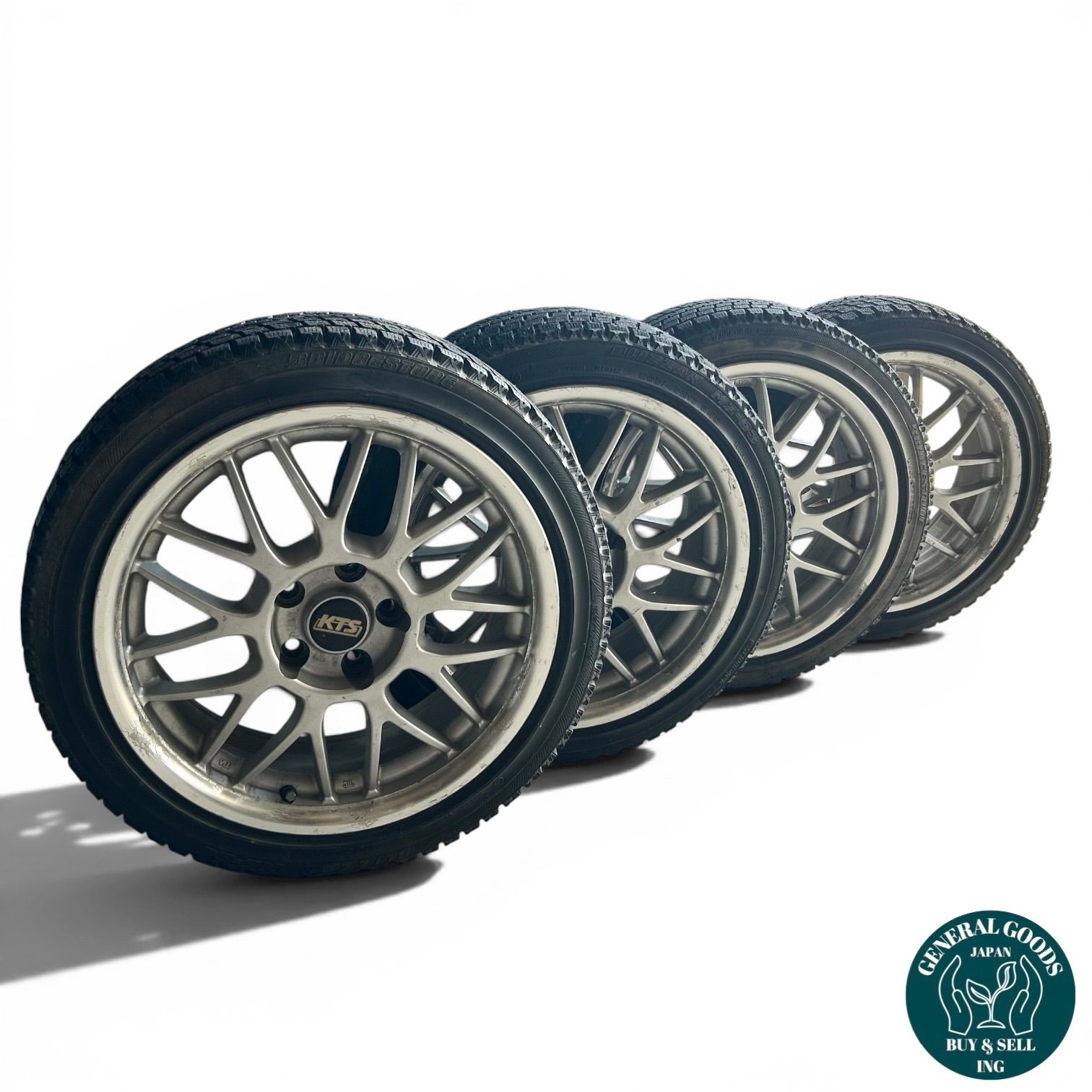 【現状】ホイール KTS ケーティーエス 20インチ スタッドレスタイヤ装着 タイヤセット 205/45R7