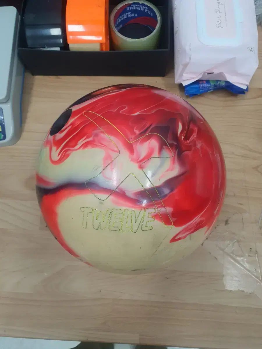 中古ボーリングボール 15p X トゥエルブ