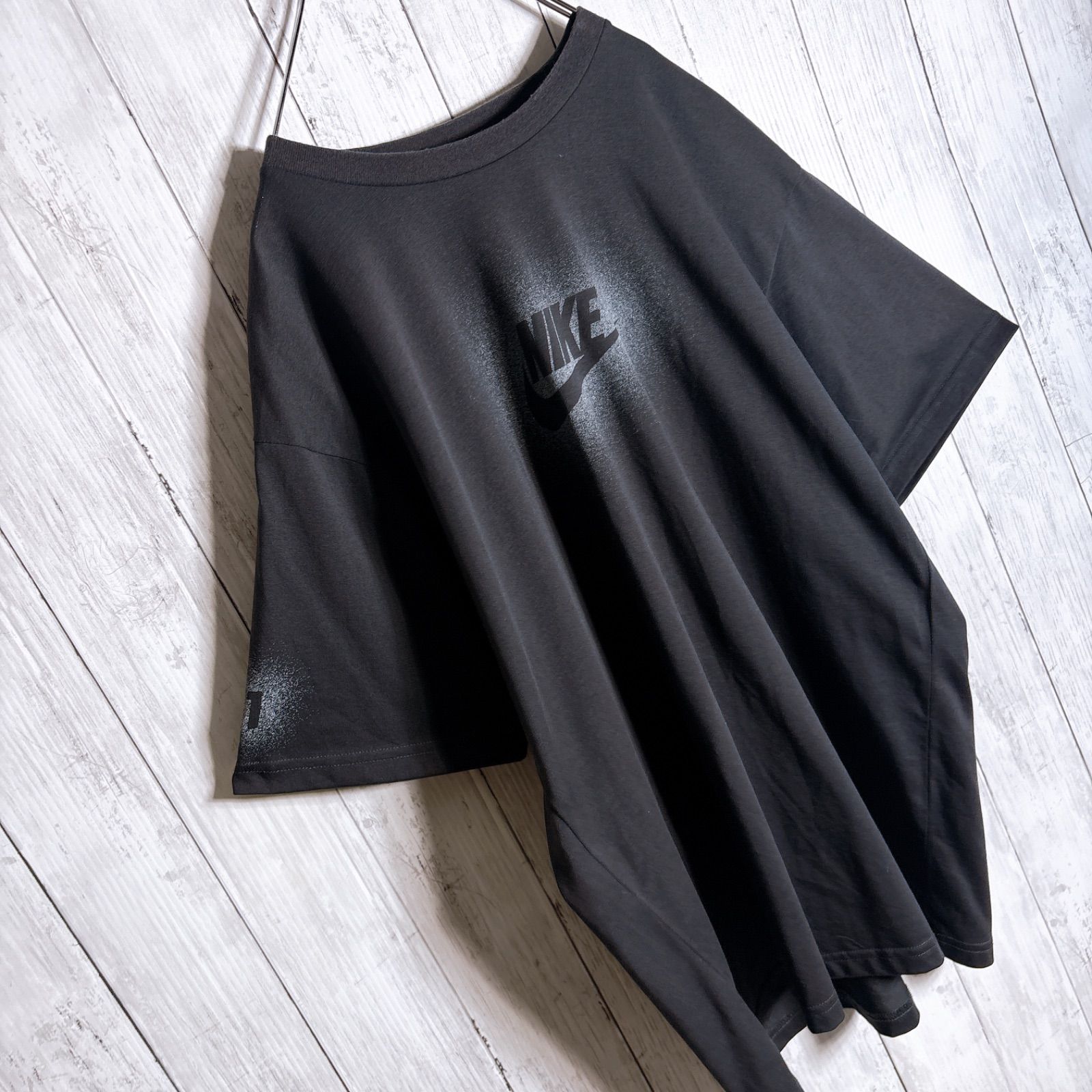 NIKE ナイキ 00s Tシャツ ロゴ プリント フェード archive 入手困難/最高モデル】00s 古着 ナイキ NIKE フェード ブラック