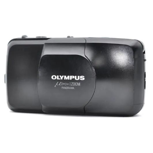 動作OK】OLYMPUS μ[mju:] ZOOM PANORAMA コンパクトフィルムカメラ