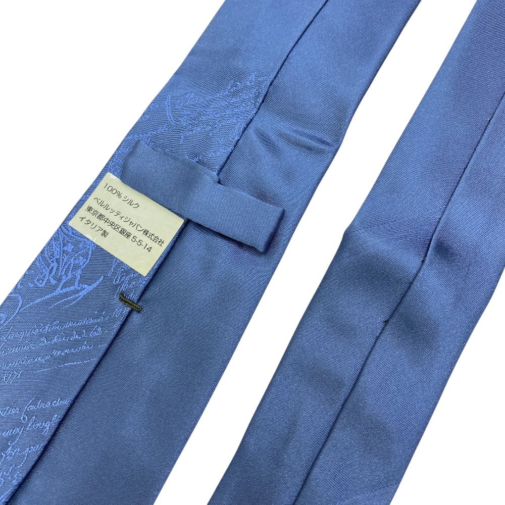 Berluti ベルルッティ カリグラフィ ネクタイ レギュラータイ シルク