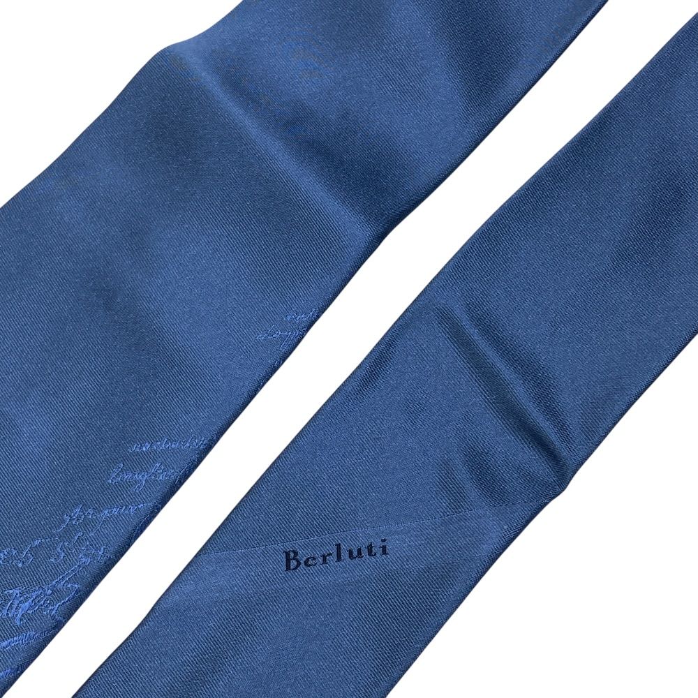 Berluti ベルルッティ カリグラフィ ネクタイ レギュラータイ シルク