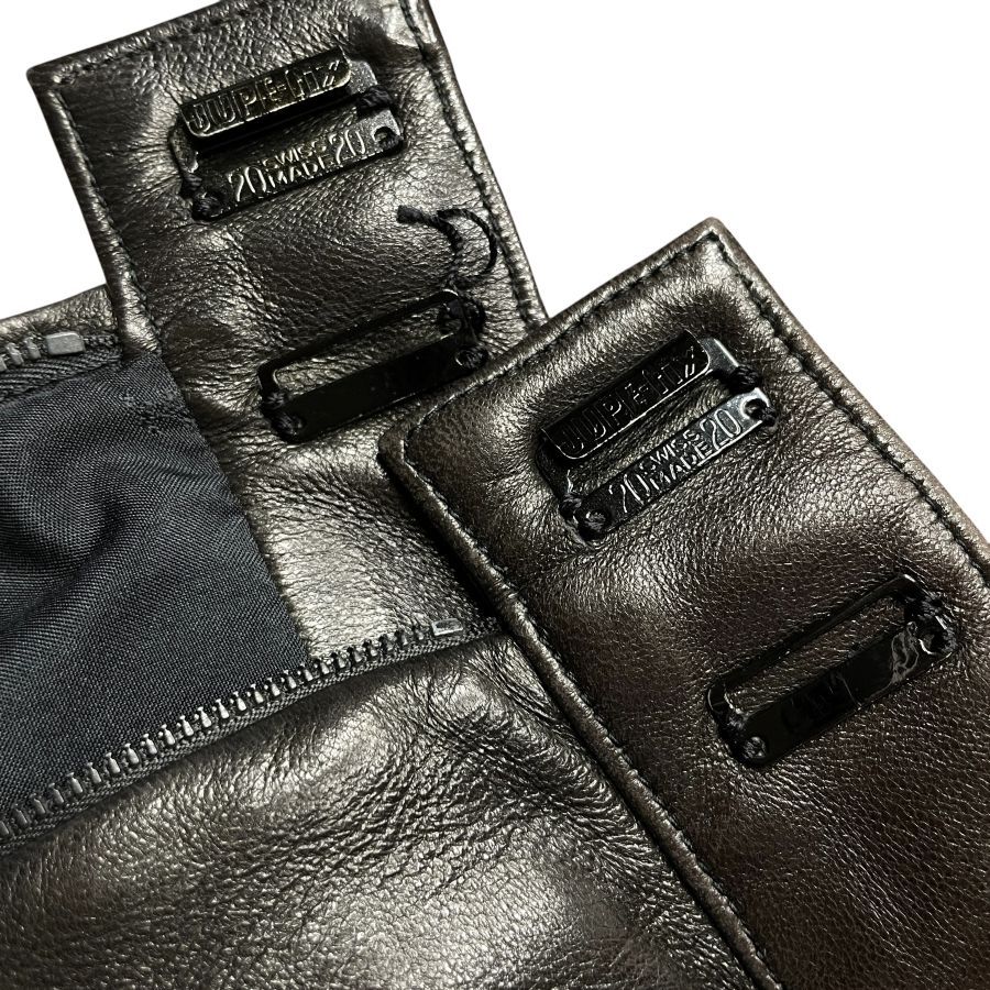 CHANELヴィンテージゴールド 革タイトスカート 36 CHANEL シャネル ヴィンテージ ロング スカート ココマーク ボタン