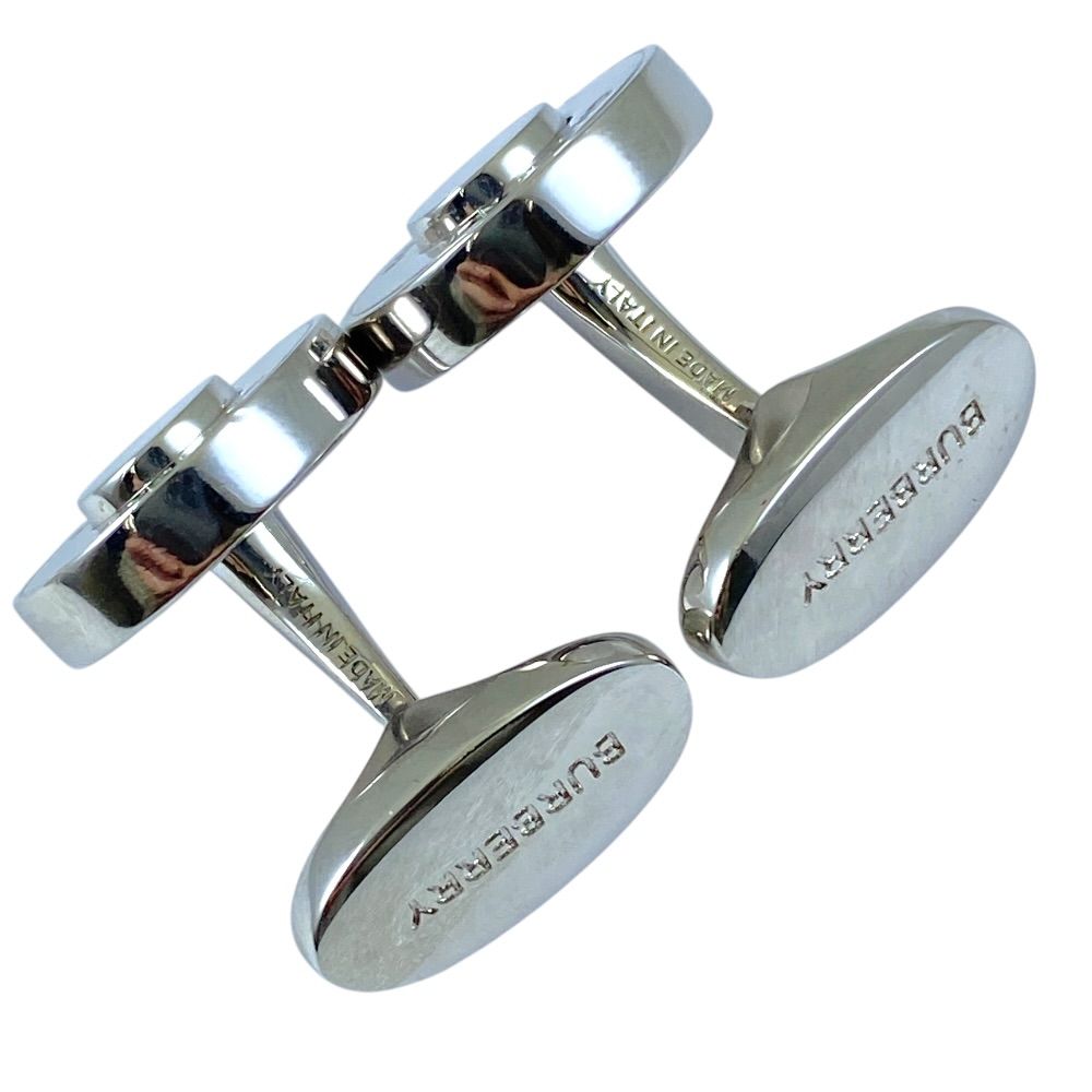 BURBERRY バーバリー カフス カフリンクス カフスボタン ロゴ ラウンド