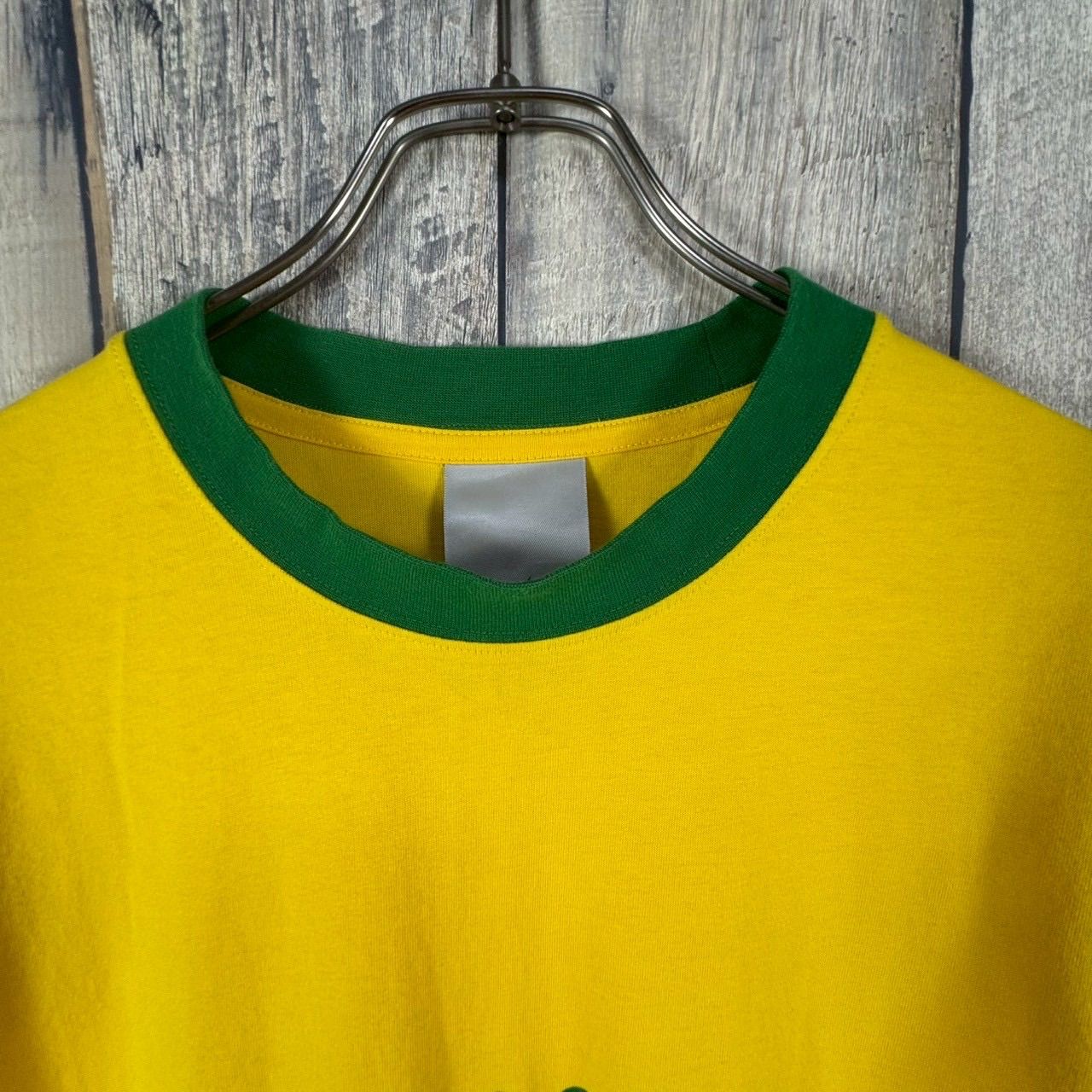 OLD NIKE 00s ナイキ イエロー × グリーン サッカー ブラジル代表