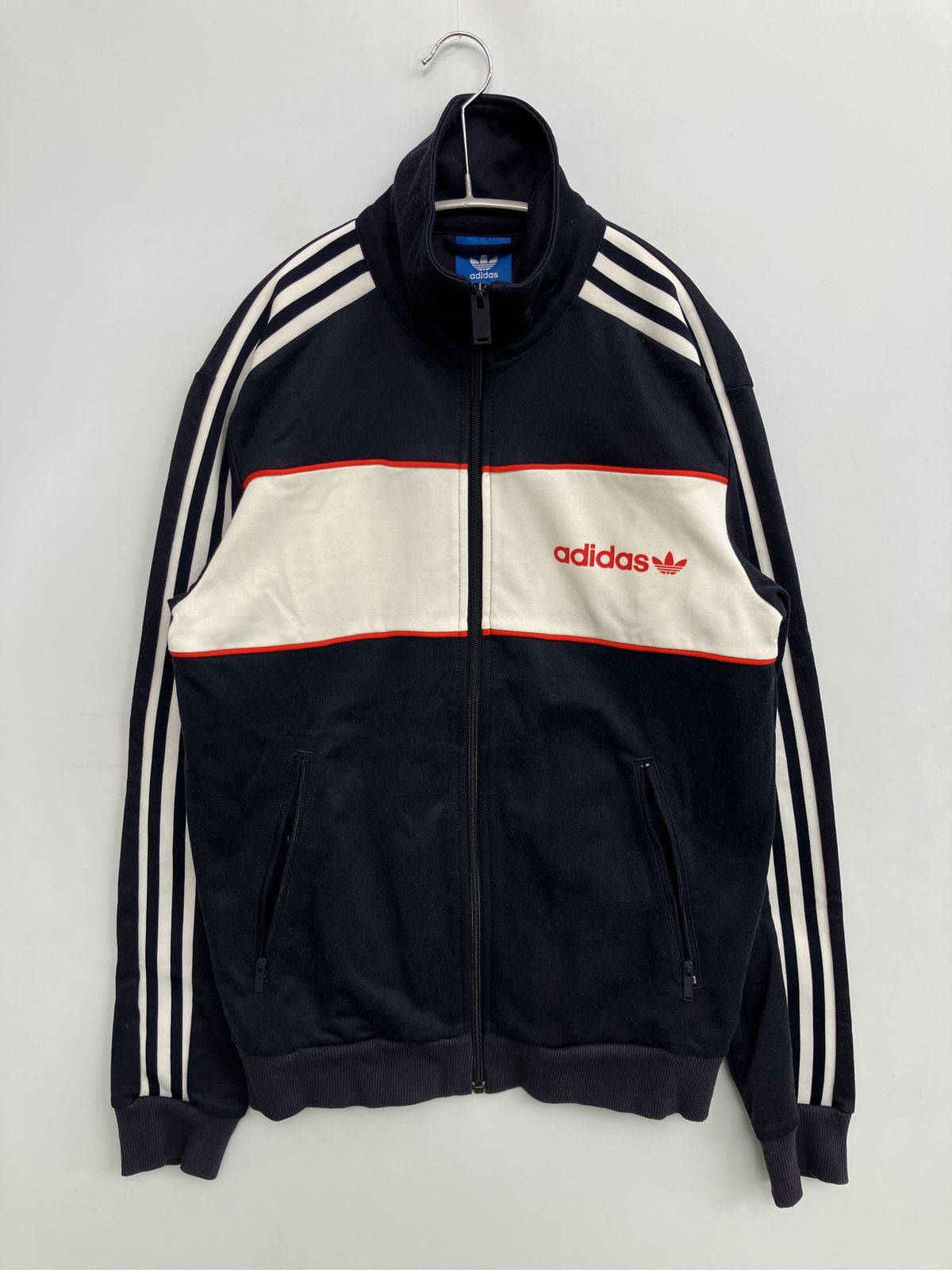 adidas アディダス ジャージ/トラックジャケット XS ネイビー メンズ
