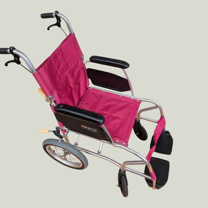 送料無料　日進医療器　介助式車椅子　NAH-L7α　km-26-0527-05