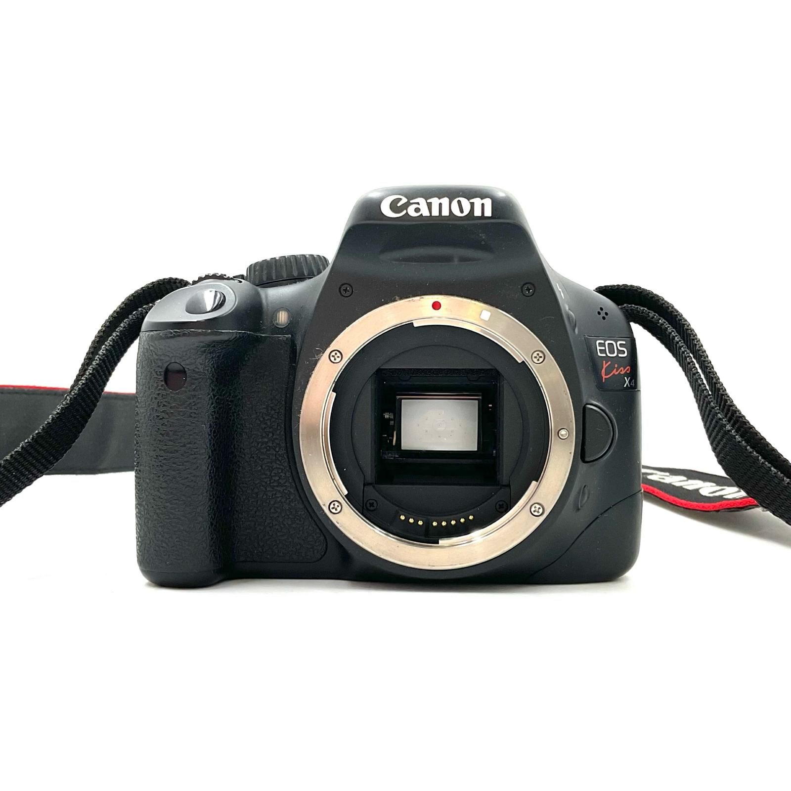 最速発送】Canon デジタル一眼 EOS KISS X4 ボディ ブラック【難有 