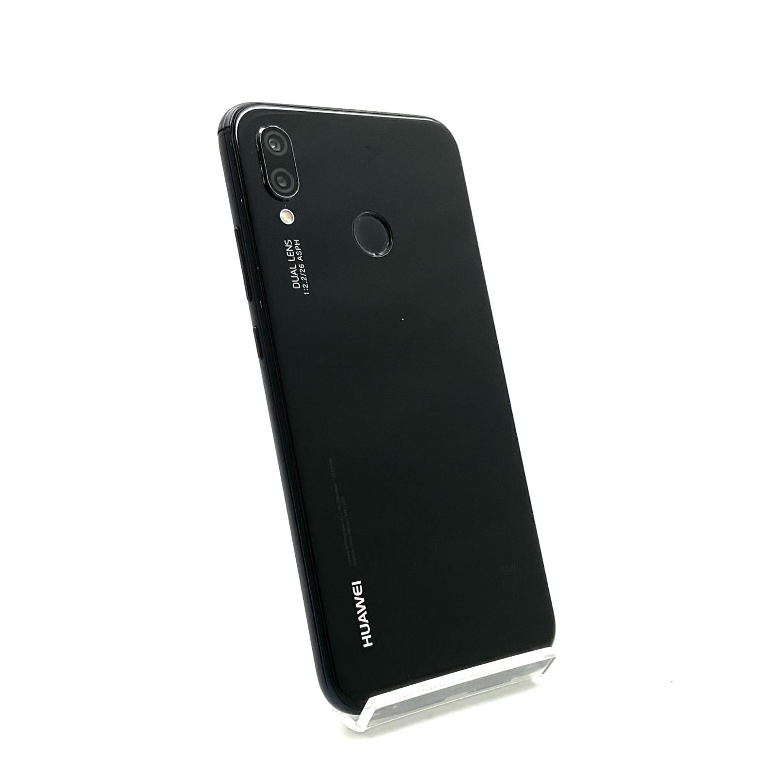 Huawei P20 lite 32GB ミッドナイトBK 白ロム - メルカリ