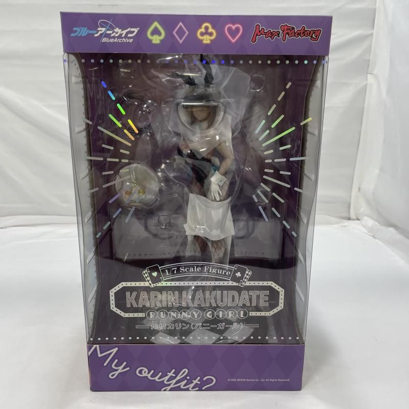 中古】S未開封)MaxFactory 角楯カリン(バニーガール) 1/7スケール