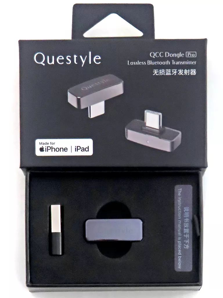 【中古】オーディオプレイヤー・コンポ Questyle ロスレスBluetoothトランスミッター QCC Dongle Pro