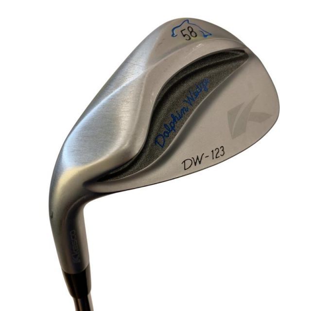 ゴルフ 【】 キャスコ Dolphin Wedge DW-123 シルバー 58° レフティ