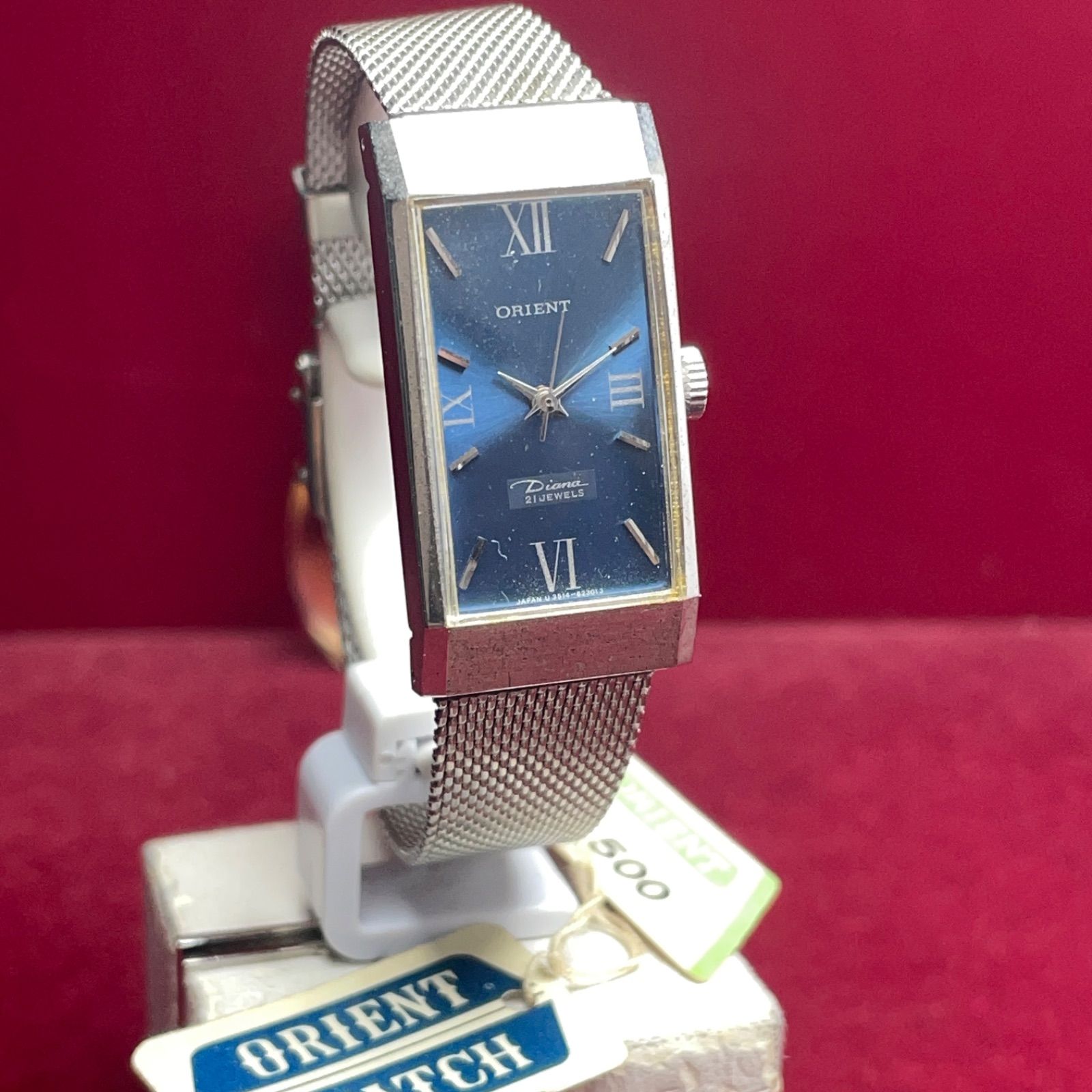 希少/デッドストック未使用】ORIENT オリエント ダイアナ 21石 手巻