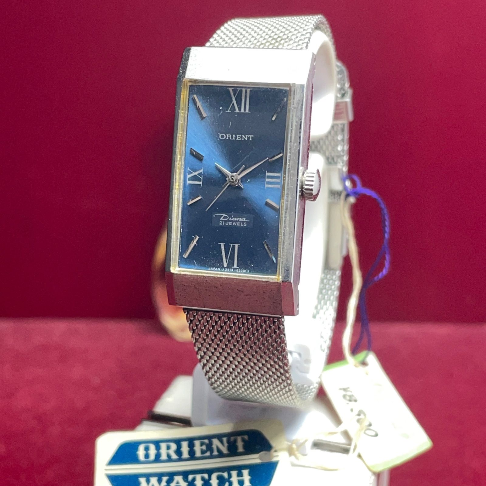 希少/デッドストック未使用】ORIENT オリエント ダイアナ 21石 手巻