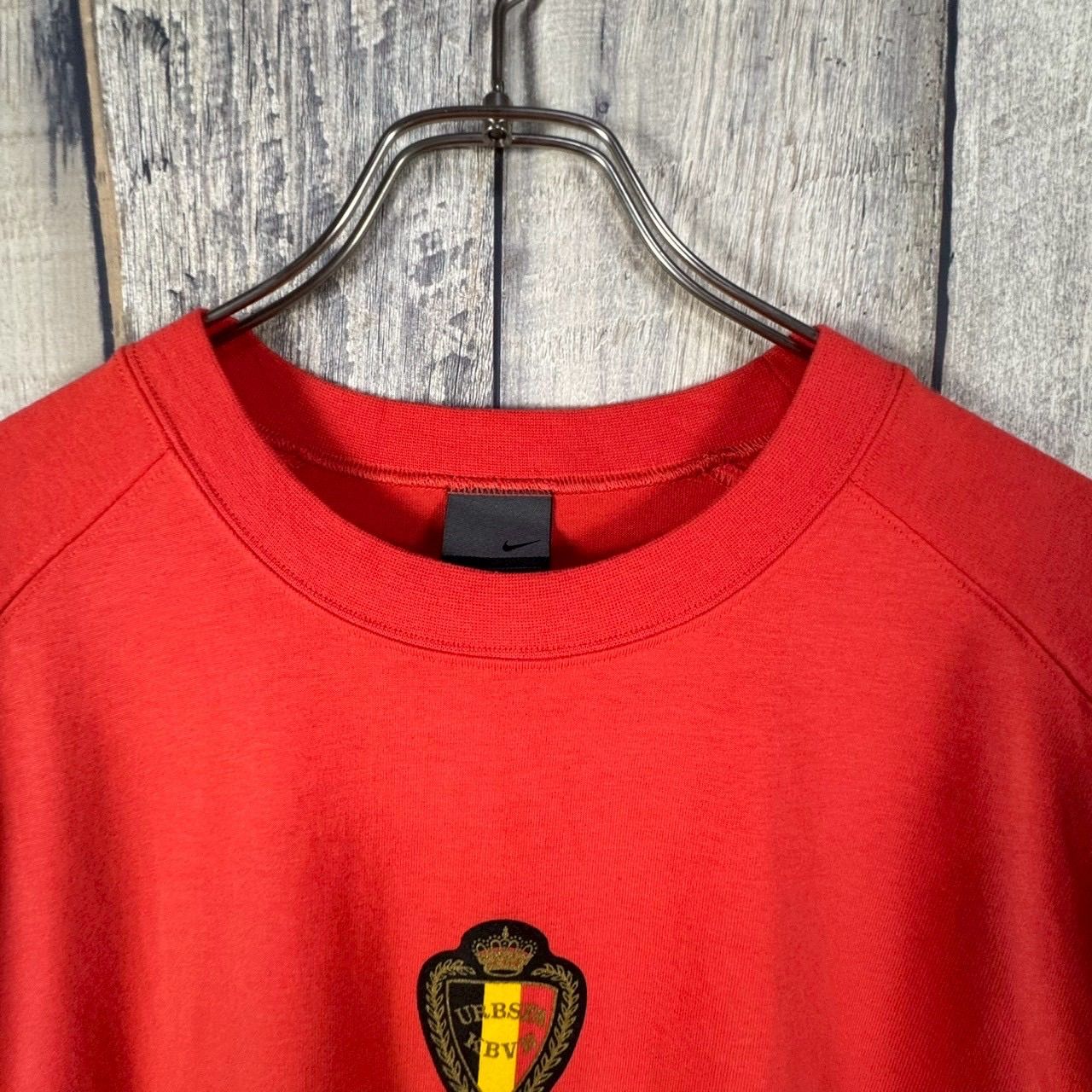 OLD NIKE 00s ナイキ サッカー belgium ベルギー代表 半袖 Tシャツ