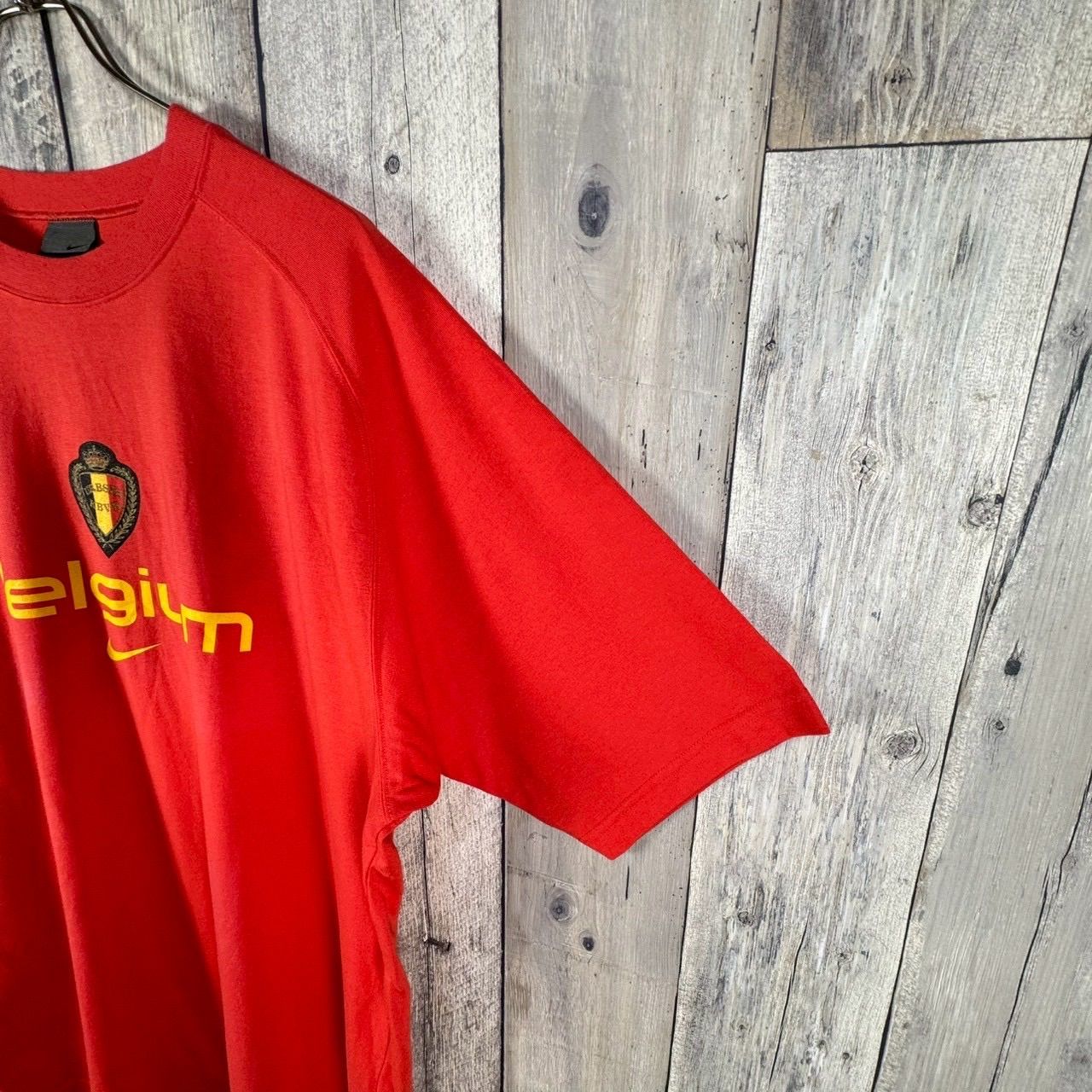 OLD NIKE 00s ナイキ サッカー belgium ベルギー代表 半袖 Tシャツ