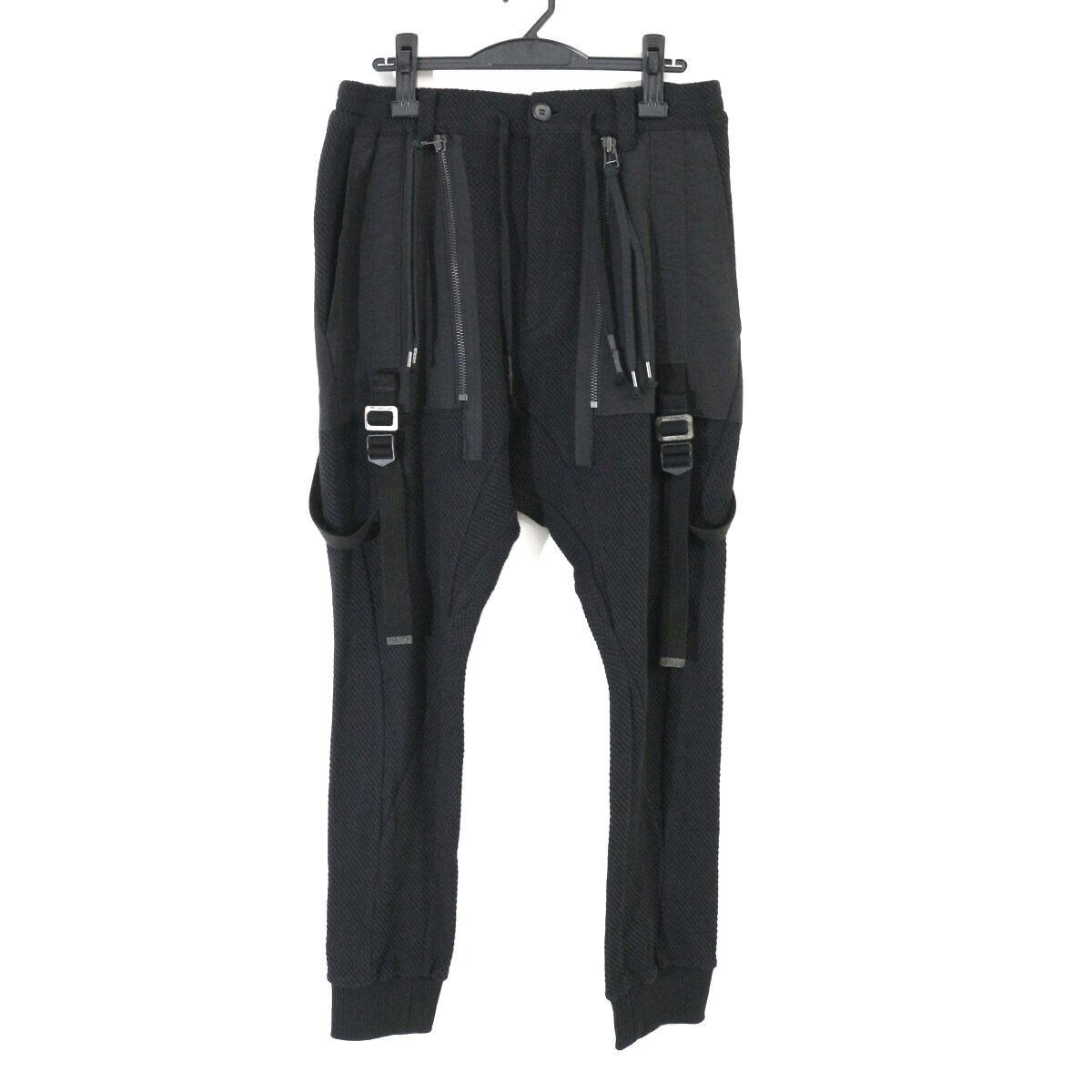 D.HYGEN ディーハイゲン 24SS Honeycomb Cotton Jersey Suspender 