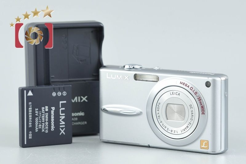 中古】Panasonic パナソニック LUMIX DMC-FX30 プレシャスシルバー