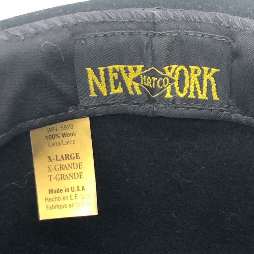 04w6990∞※【中古】 NEW YORK HAT ニューヨークハット ウール ボーラー