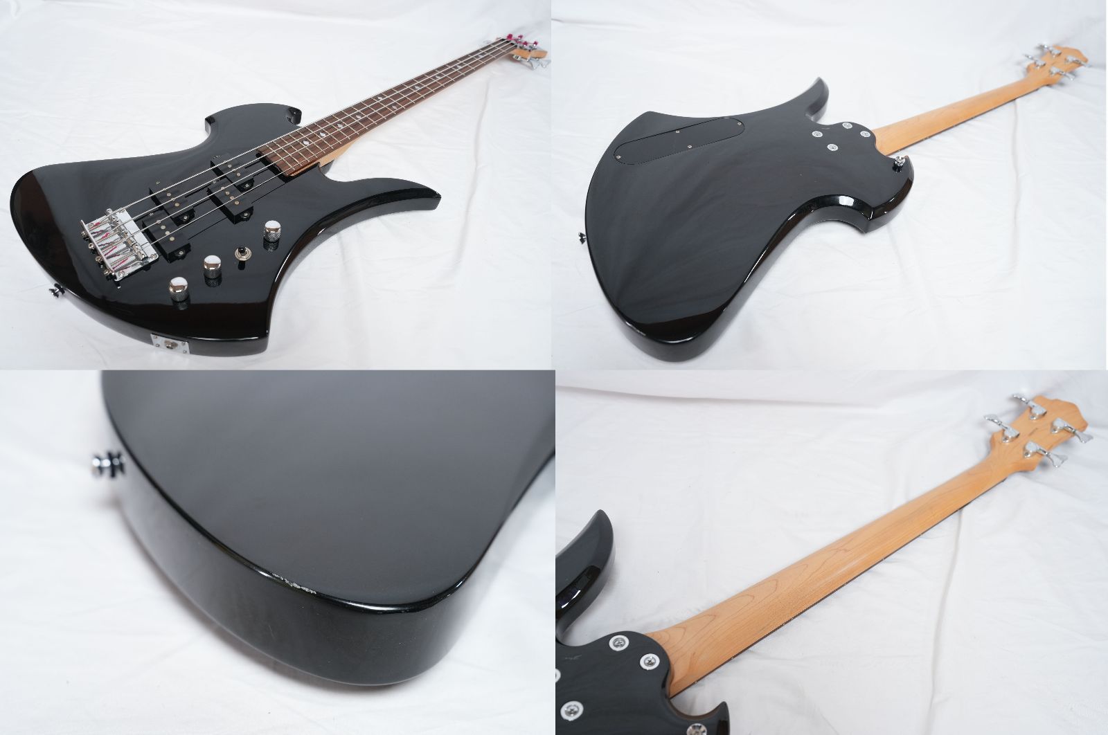 ☆B.C.Rich Mockinbird Bass Metallic Black モッキンバードベース
