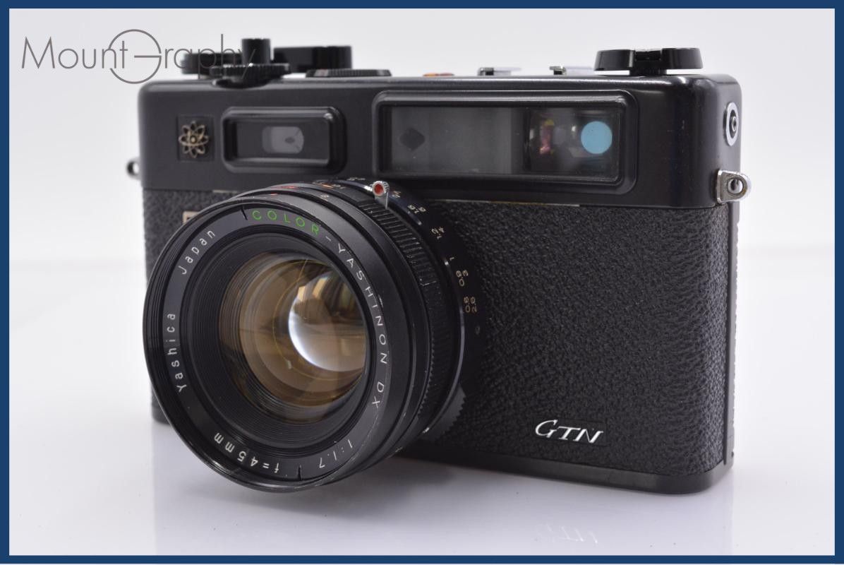 難あり ヤシカ YASHICA ELECTRO 35 GTN 45mm F1.7 同梱無料 #yk8458