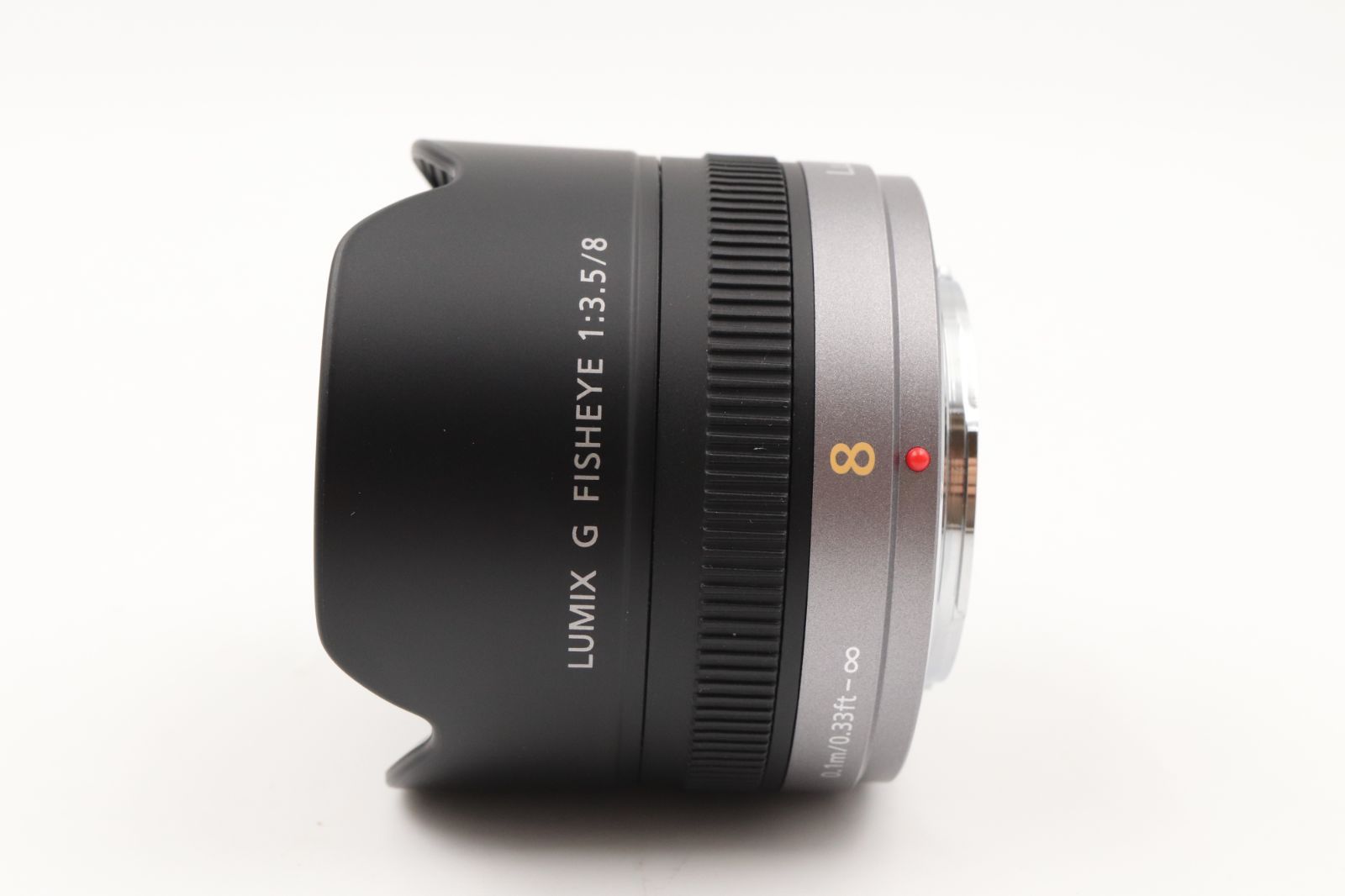 極上品☆パナソニック Panasonic LUMIX G FISHEYE 8mm F3.5 付属多数