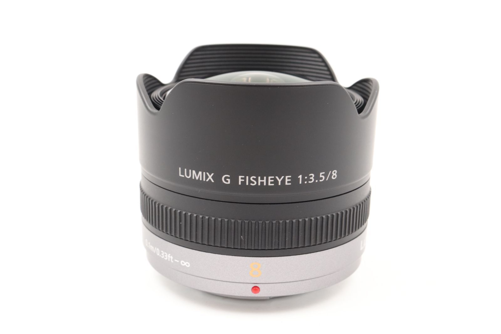 極上品☆パナソニック Panasonic LUMIX G FISHEYE 8mm F3.5 付属多数