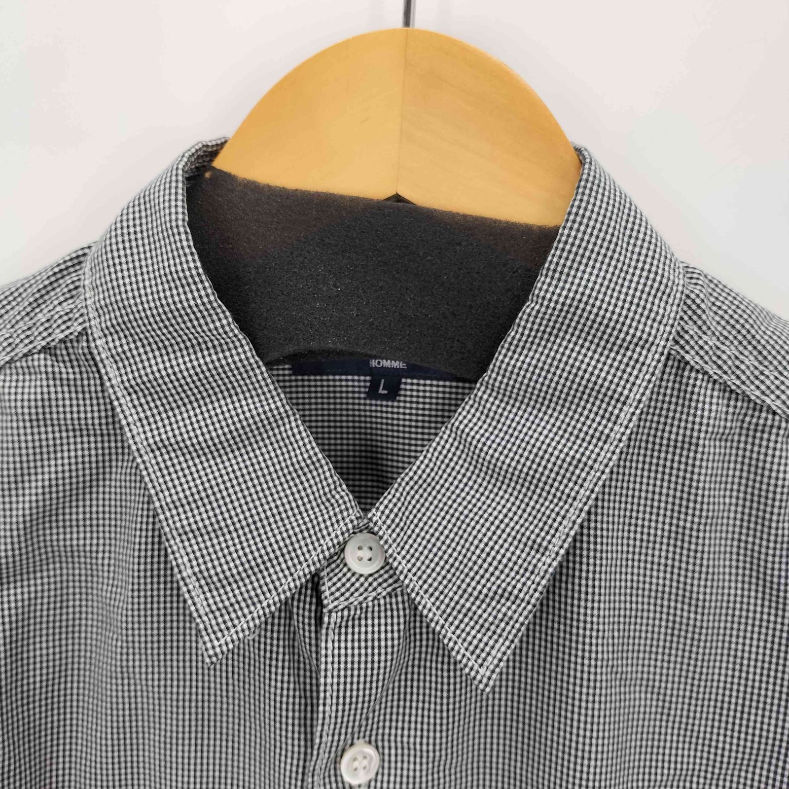 コムデギャルソンオム COMME des GARCONS HOMME 10SS ギンガムチェック 