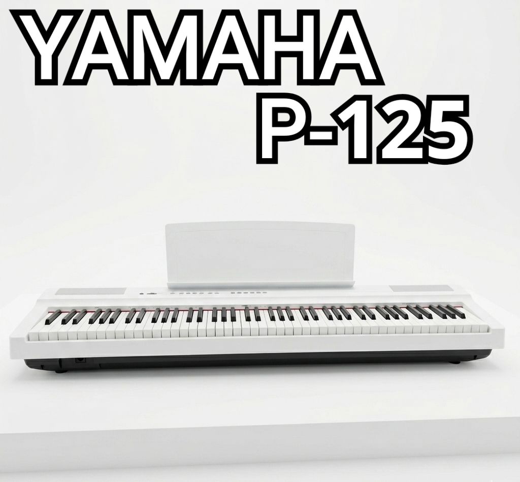 美品】21年製 ヤマハ YAMAHA 電子ピアノ Pシリーズ 88鍵盤 ホワイト P