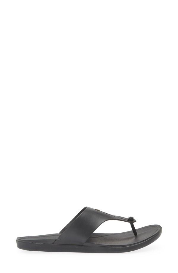 olukai オルカイ レディース レザー サンダル オルカイ レディース シューズ サンダル OluKai Hoopio Mele Flip Flop