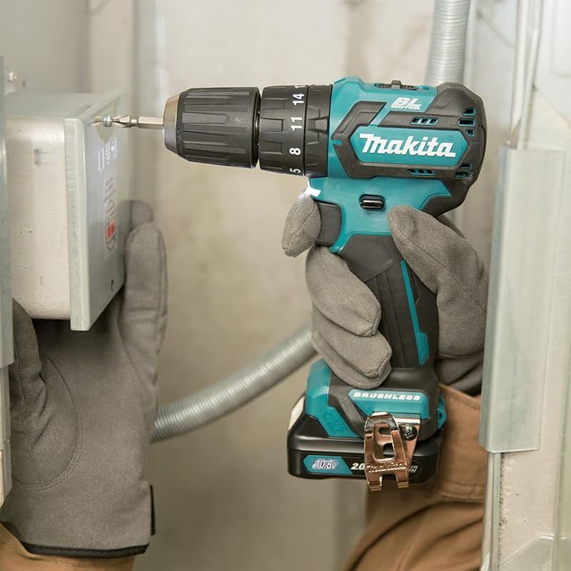 マキタ(Makita) 充電式振動ドライバドリル 10.8V／4.0Ah 本体のみ 