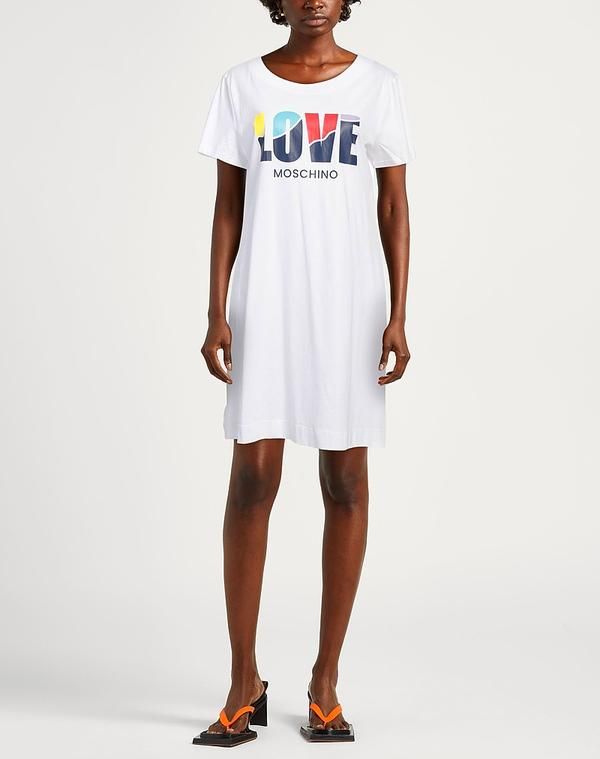 ラブ モスキーノ レディース トップス ワンピース LOVE MOSCHINO White