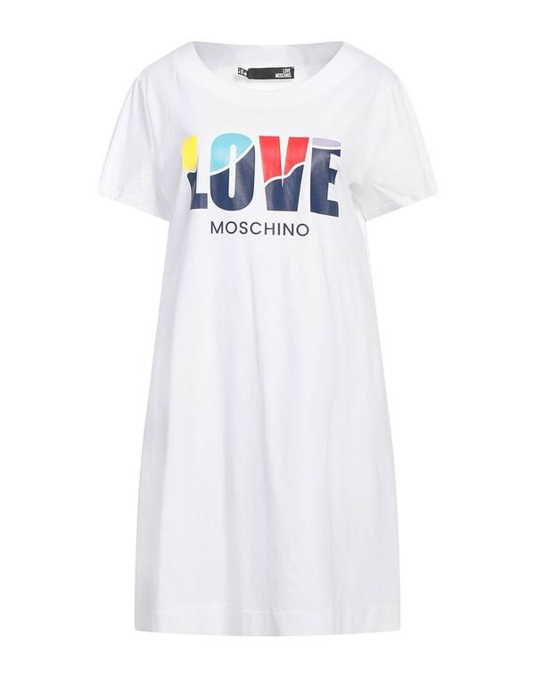 ラブ モスキーノ レディース トップス ワンピース LOVE MOSCHINO White