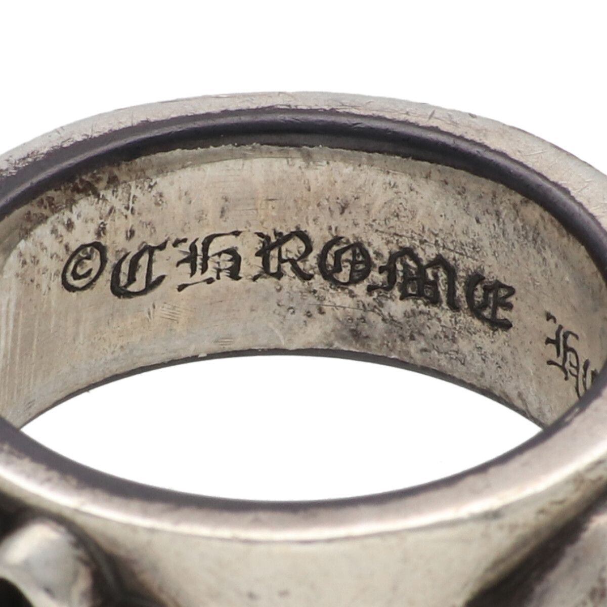 中古】 CHROME HEARTS クロムハーツ ダブルナローヴァインバンドリング 